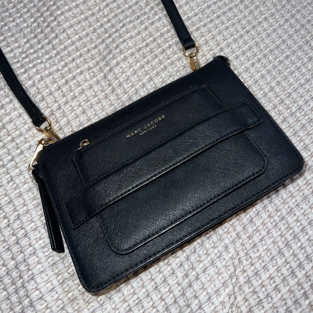 Marc Jacobs Elegant Black Crossbody Bag